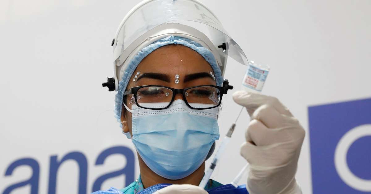 Vaccination scaled as reported deaths peaked